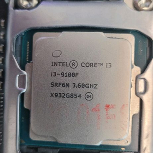 i3 9100f h310M 메인보드 CPU 세트 이미지