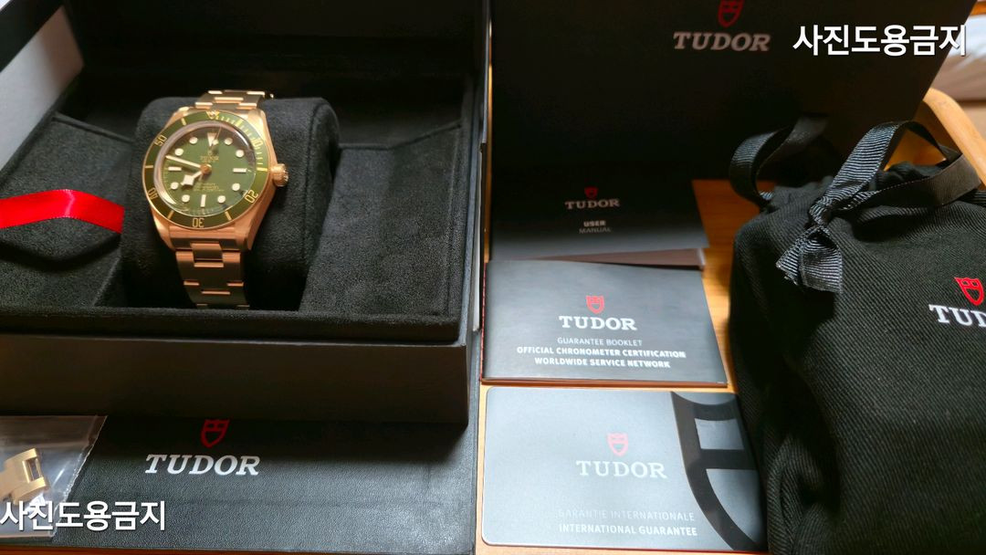 튜더 TUDOR 블랙베이 58 18K 금통시계 튜더금통 튜더골드 이미지