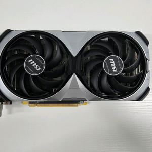 [리퍼교환 새제품급] MSI 지포스 RTX 4070 SUPER 벤투스 2X OC 12GB 단품 이미지