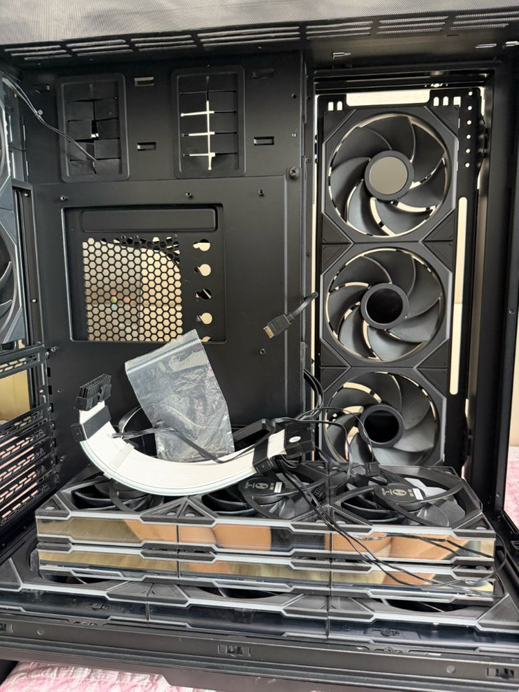 컴퓨터 o11d evo+리안리 tl 팬 판매 이미지