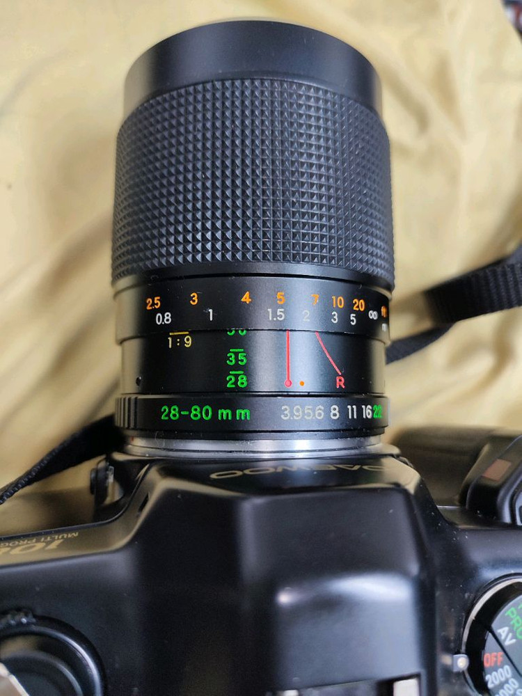 대우 야시카 108 YASHICA 필름카메라 + 28-80mm 렌즈 세트 이미지