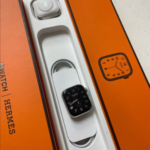 애플워치8에르메스 41mm 실버 S급 이미지