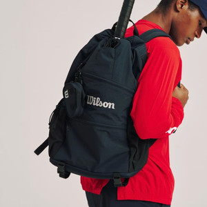 윌슨 wilson 드로우스트링 V1 테니스백팩 네이비 이미지