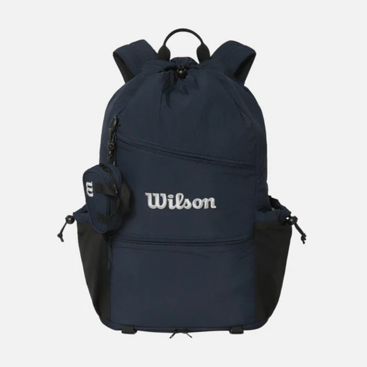 윌슨 wilson 드로우스트링 V1 테니스백팩 네이비 이미지