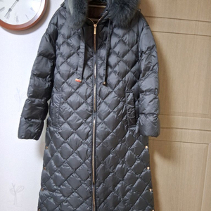오리털 퀼링 롱 패딩(새상품) 이미지