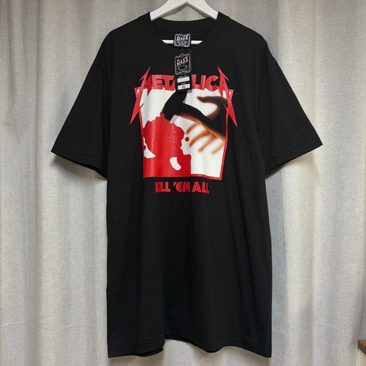 (새상품)The MAXX ROCK 메탈리카 락밴드 반팔 티셔츠 (XL) 이미지