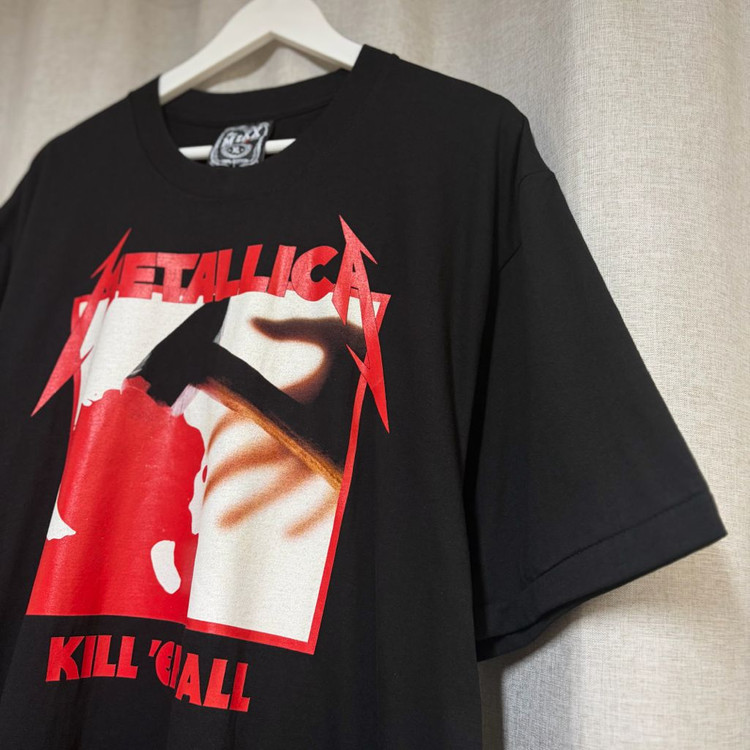 (새상품)The MAXX ROCK 메탈리카 락밴드 반팔 티셔츠 (XL) 이미지