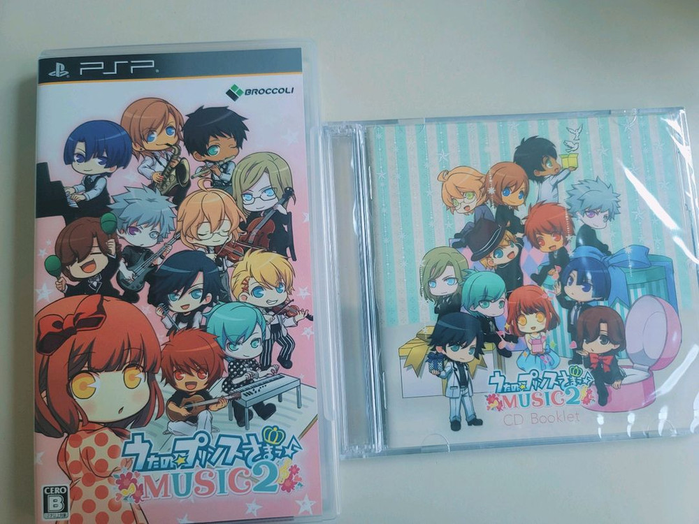 psp 노래의 왕자님 우타프리 뮤직2 게임+ost 패키지 팝니다. 이미지