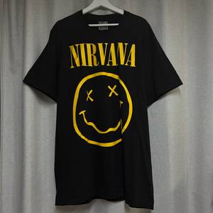 (새상품) The MAXX ROCK 너바나 락밴드 반팔 티셔츠 (XL) 이미지