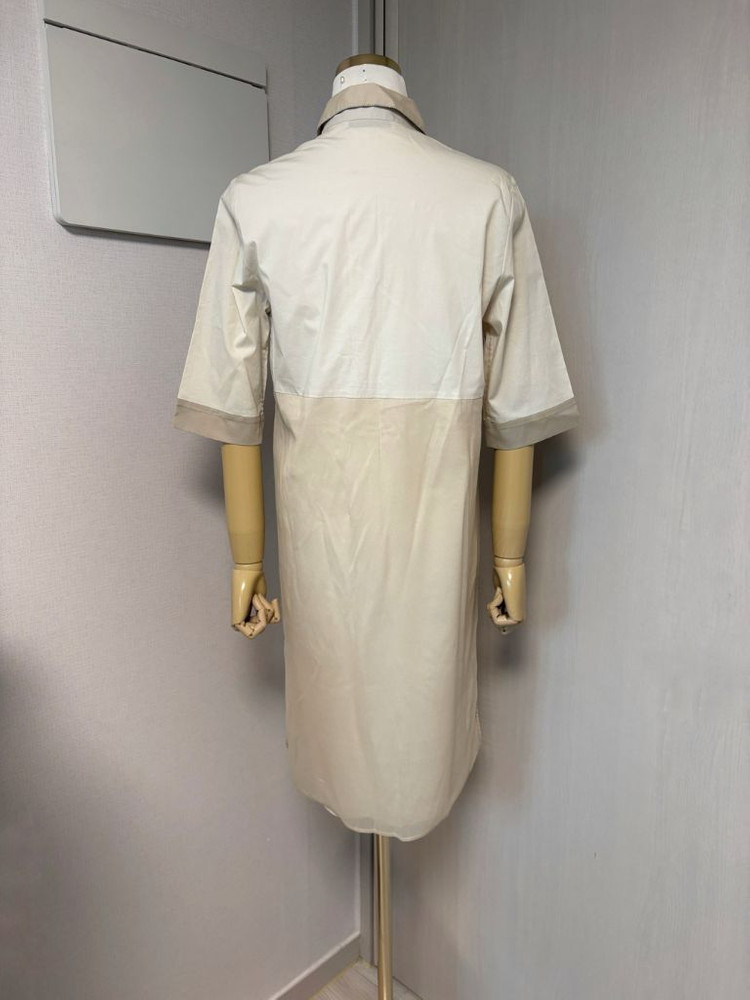 파비아나 필리피 실크배색 원피스 이미지