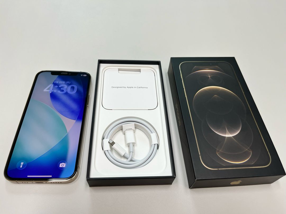 아이폰12프로 128gb 골드 S급 이미지