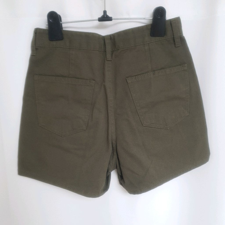 새상품) 카키 포켓 카고st 코튼 숏 팬츠 반바지 S / 슬로우앤드 데일리쥬 블랙업 매니크 언블랭크 킨다베이지 바온 이미지