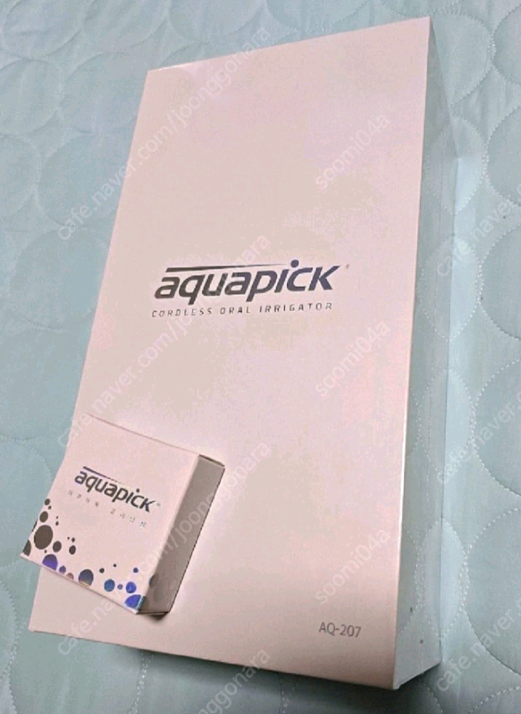 완전 미개봉 아쿠아픽 AQ-207 무선구강세정기 새상품 판매합니다 이미지