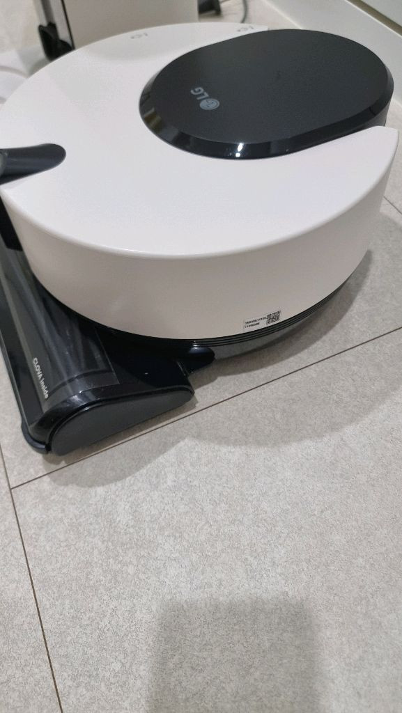 LG오브제 먼지 로봇청소기 A급 R9 먼지스테이션 포함 이미지