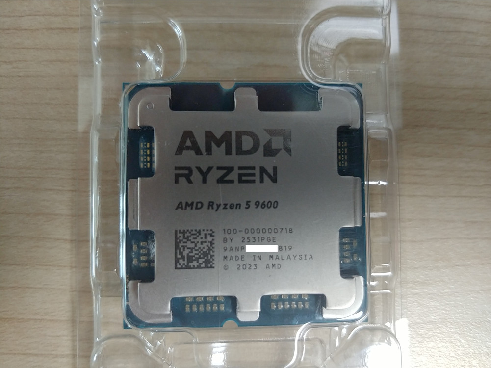 AMD 라이젠 RYZEN5 6세대 9600 팝니다.(공랭쿨러 새제품 포함) 이미지