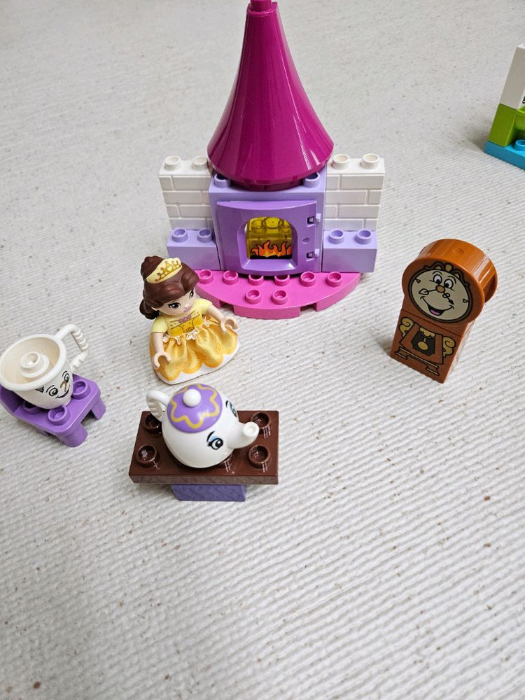 LEGO 레고 듀플로 놀이공원 10840 동물원 10906 벨의 티파티 10877 풀구성 이미지