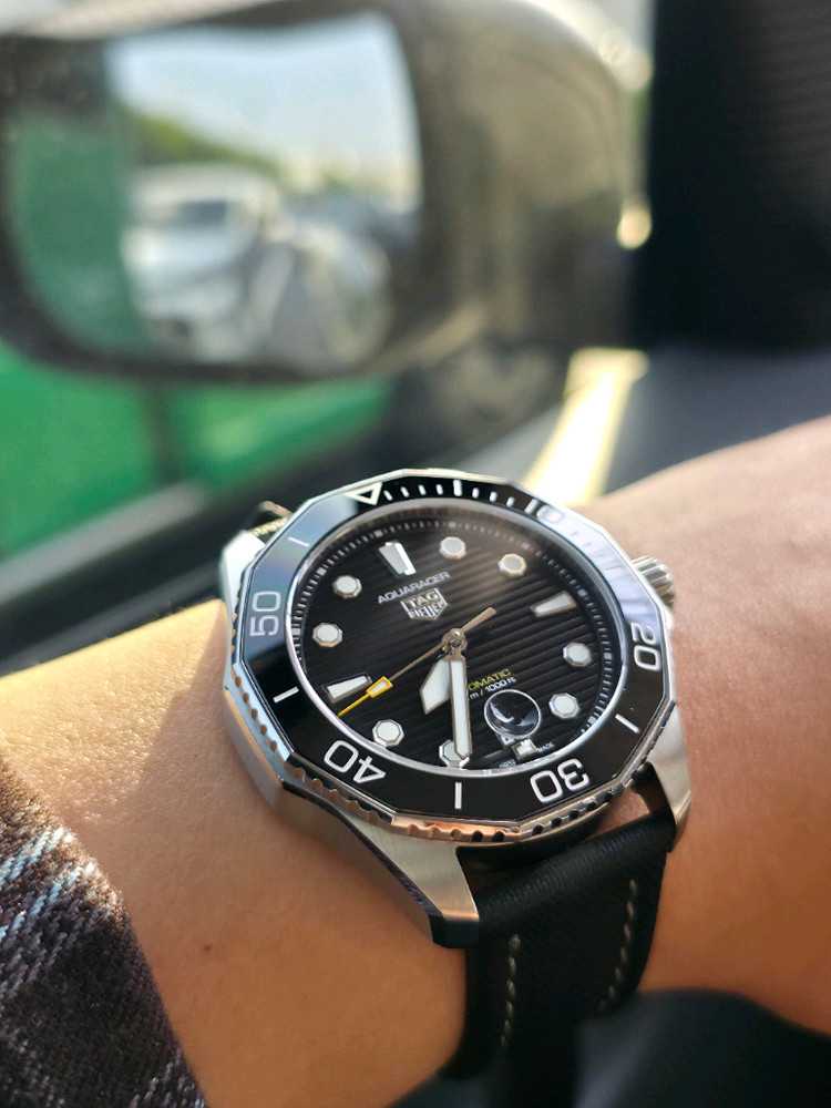 태그호이어 구형 아쿠아레이서 43mm 이미지