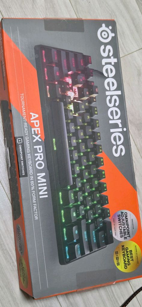 스틸시리즈 에이펙스 프로 미니 apex pro mini 팝니다 이미지