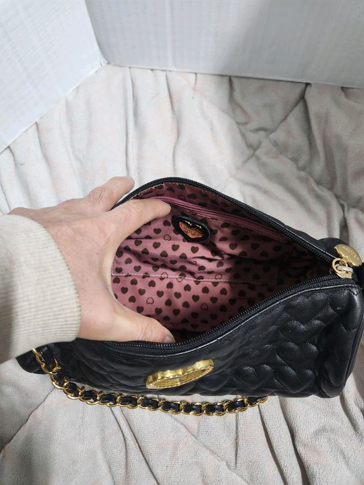 하트 퀼팅 체인백 러브켓 이미지