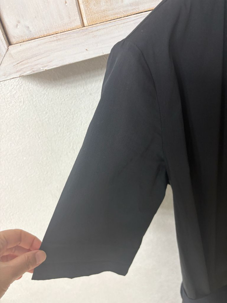 COS 블랙 랩 원피스 이미지
