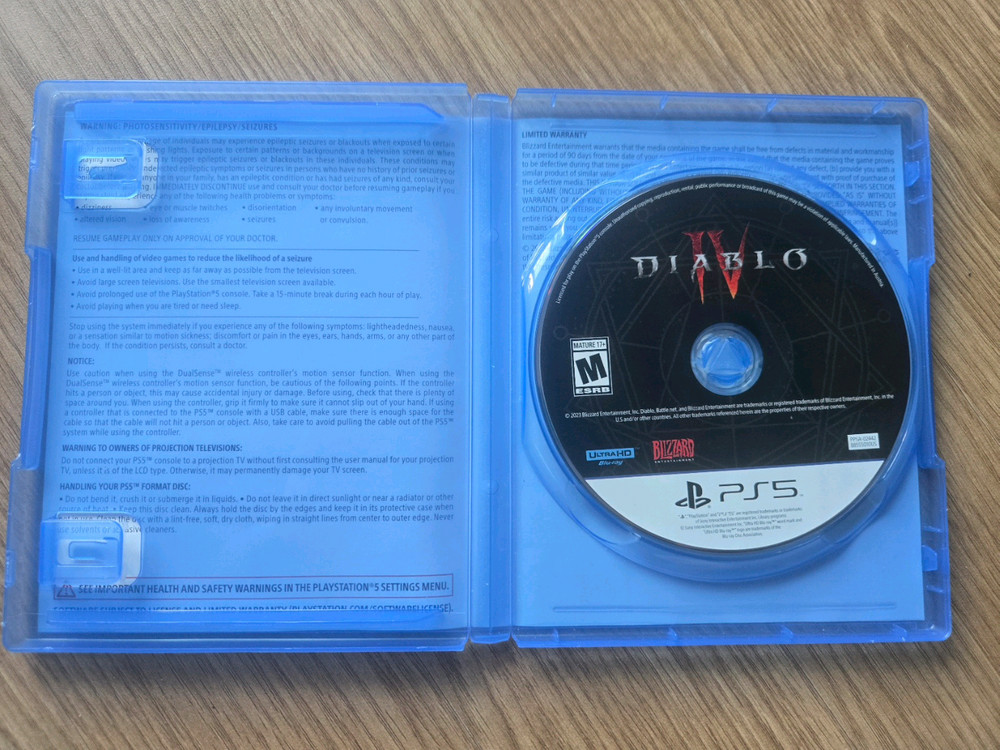 PS5 디아블로4 이미지