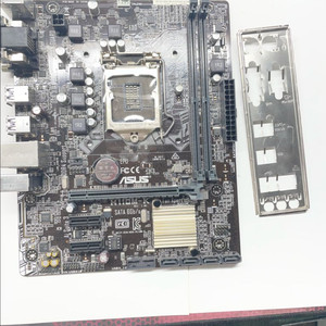 ASUS H110M-K 메인보드 백패널 포함 이미지