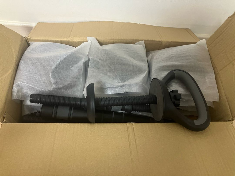 바디엑스 조립식 무게조절 덤벨 바벨 아령 케틀벨 20kg 세트 이미지