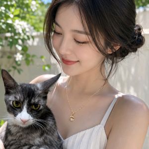 14k 앵커체인 옐로우골드 팬던트 목걸이 (중량상품x) 이미지