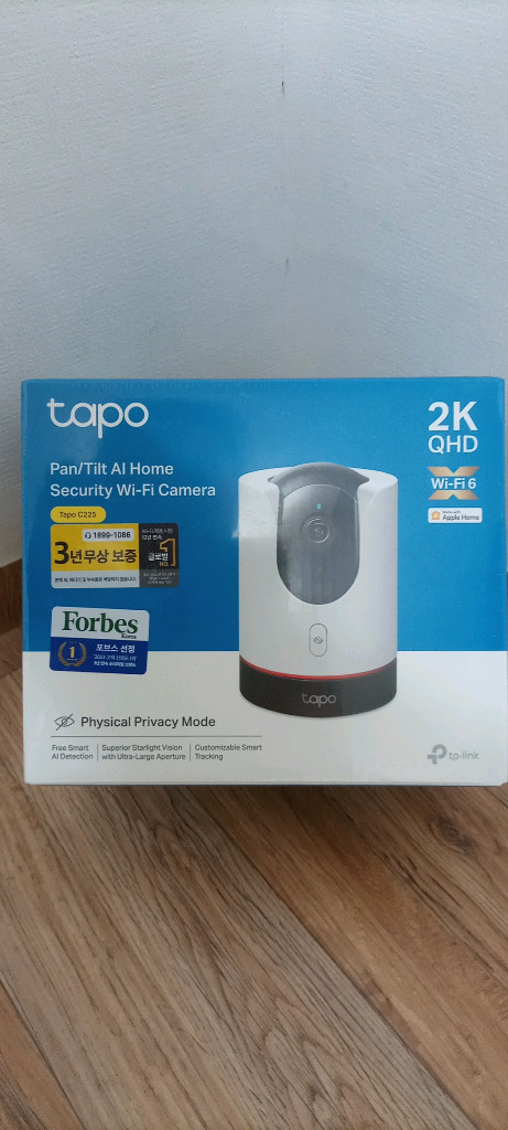 미개봉) 새상품) 홈 보안 Wi-Fi 카메라 Tapo C225 Ai 2K QHD 이미지