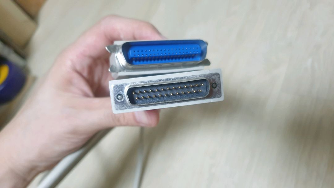 HP 프린터케이블 25핀M to 36핀M 이미지