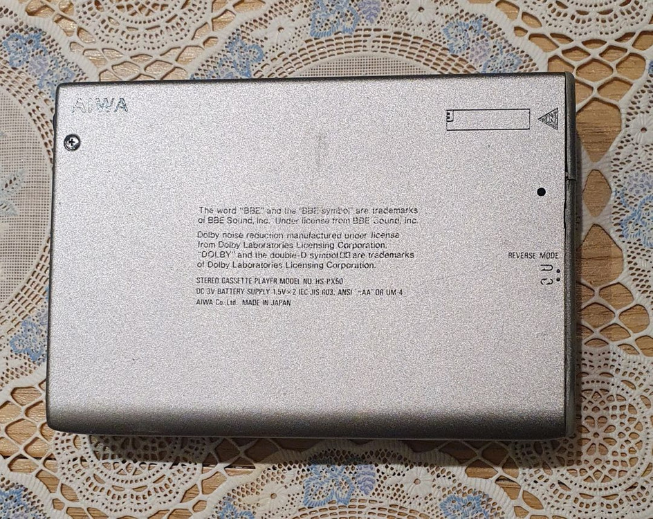 아이와 워크맨 HS PX50 이미지