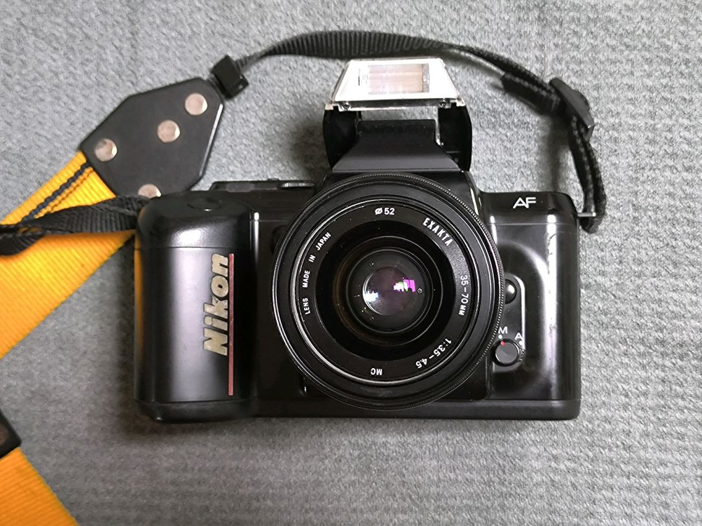 니콘 F401 SLR 카메라, 35-70mm 렌즈 세트 판매합니다. 이미지