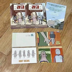 로봇드림 렌티큘러 엽서세트 뱃지 A3포스터 오리지널티켓 오티 아트카드 이미지