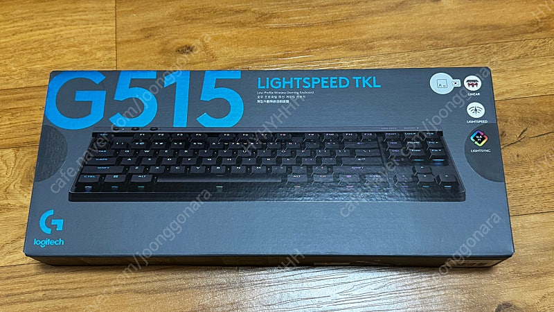 로지텍 G515 LIGHTSPEED TKL 무선 게이밍 키보드 블랙/미개봉 국내정발 이미지