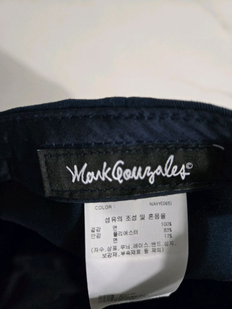 미착용 새상품) 마크곤잘레스 캡모자 볼캡 네이비 이미지