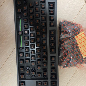 레오폴드 텐키레스 TKL FC750R PS 블루블랙 넌클릭 체리 갈축 한영 이미지