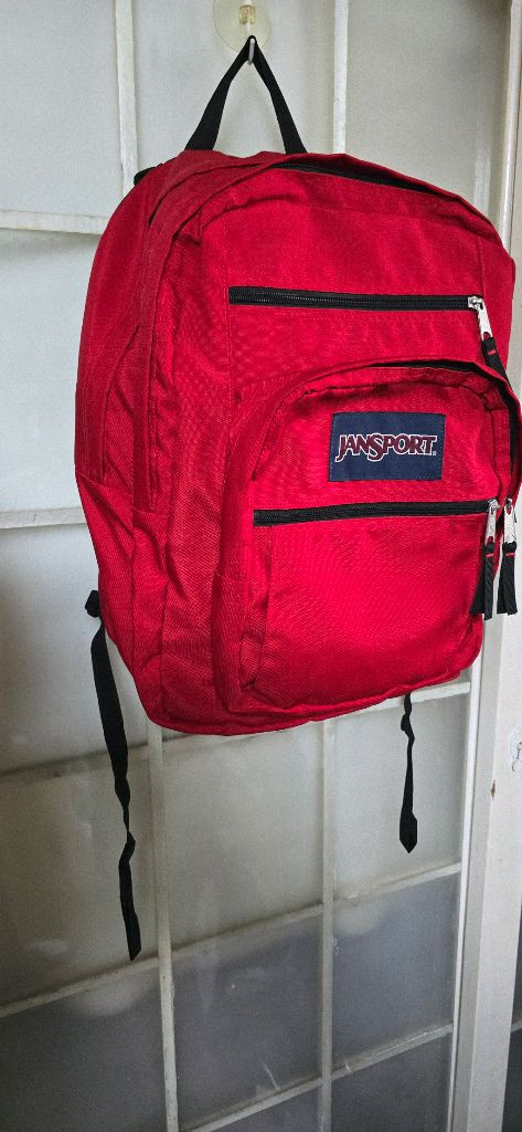 잔스포츠 가방, 잔스포츠 빅스튜던트 백팩 / JANSPORT,빨간색 이미지
