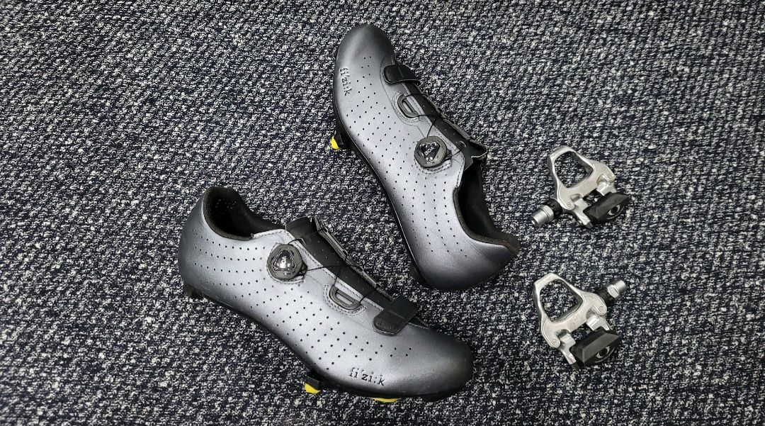 fizik 피직 카본 로드클릿슈즈/시마노 105클릿페달 이미지