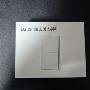 LG 스마트 조명 스위치 2구 이미지