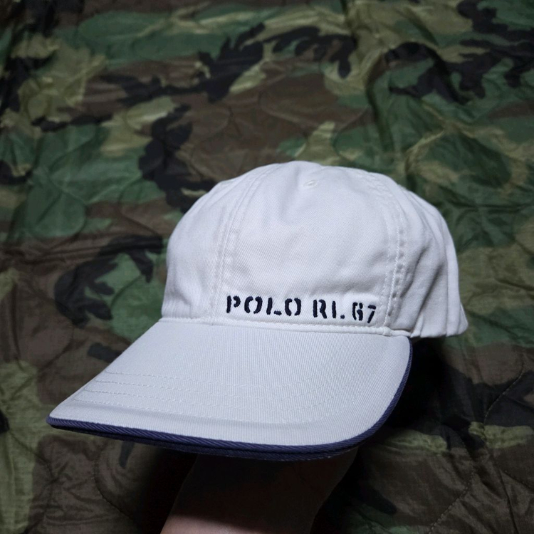 00s Vintage Polo Ralph Lauren RL 67 Twill Cap 빈티지 폴로 67 트윌 볼캡 이미지