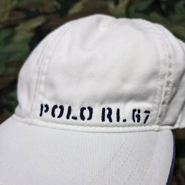 00s Vintage Polo Ralph Lauren RL 67 Twill Cap 빈티지 폴로 67 트윌 볼캡 이미지