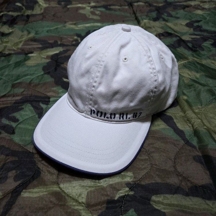 00s Vintage Polo Ralph Lauren RL 67 Twill Cap 빈티지 폴로 67 트윌 볼캡 이미지