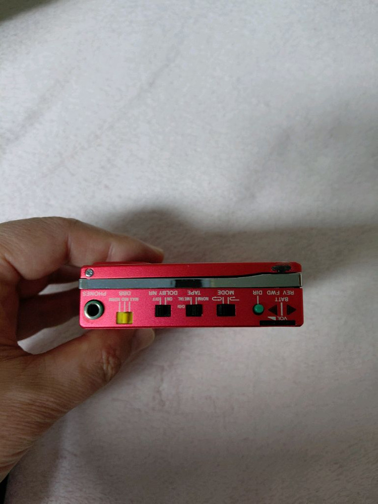 소니 WM-501 워크맨 카세트 이미지