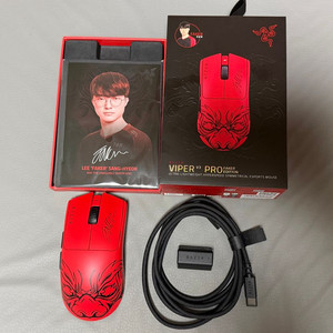 바이퍼(Viper) V3 PRO(바브삼) 페이커 에디션 마우스 판매합니다 이미지