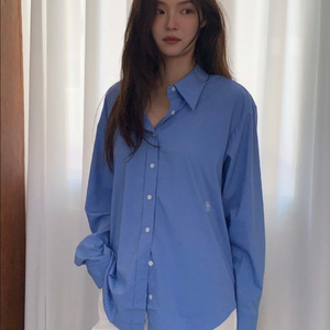 시티브리즈 링클 프리 베이직 셔츠(블루) 이미지