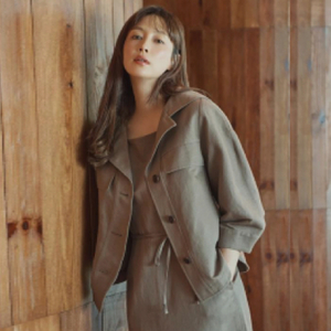 지스튜디오(g studio) 프렌치 린넨코튼 자켓 55-66 이미지