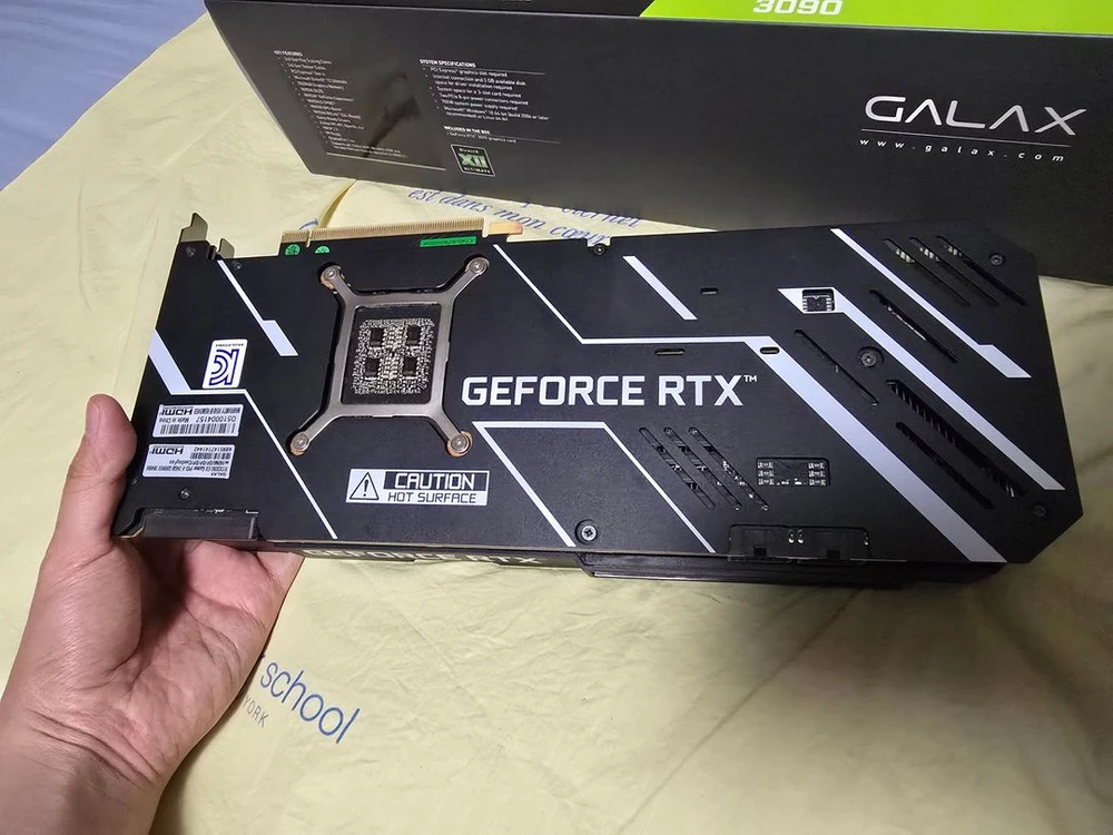 RTX 3090 갤럭시 Black 이미지