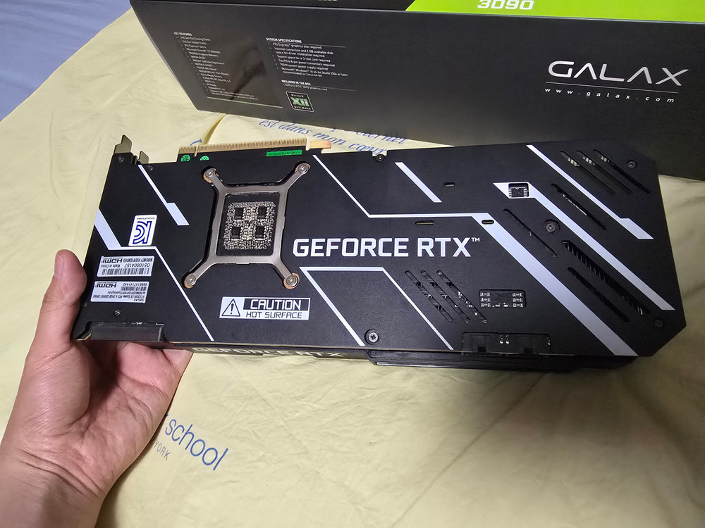 RTX 3090 갤럭시 Black 이미지