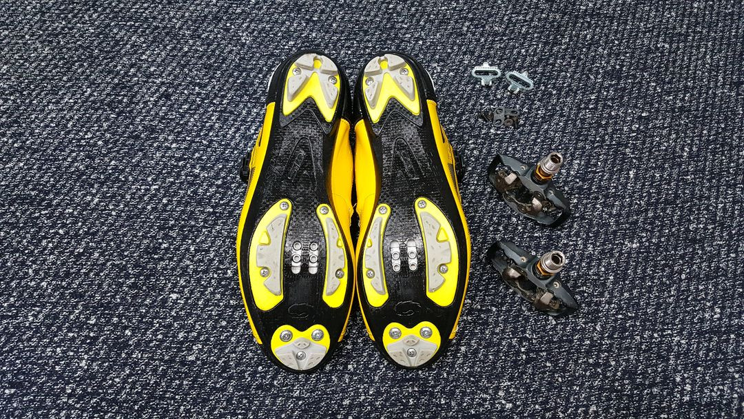 SIDI 시디 최상급 카본 MTB 클릿슈즈/시마노 XTR 클릿페달 이미지