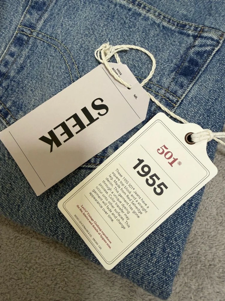 리바이스 1955 501 블랙잭 30-32 기장수선 새상품 이미지